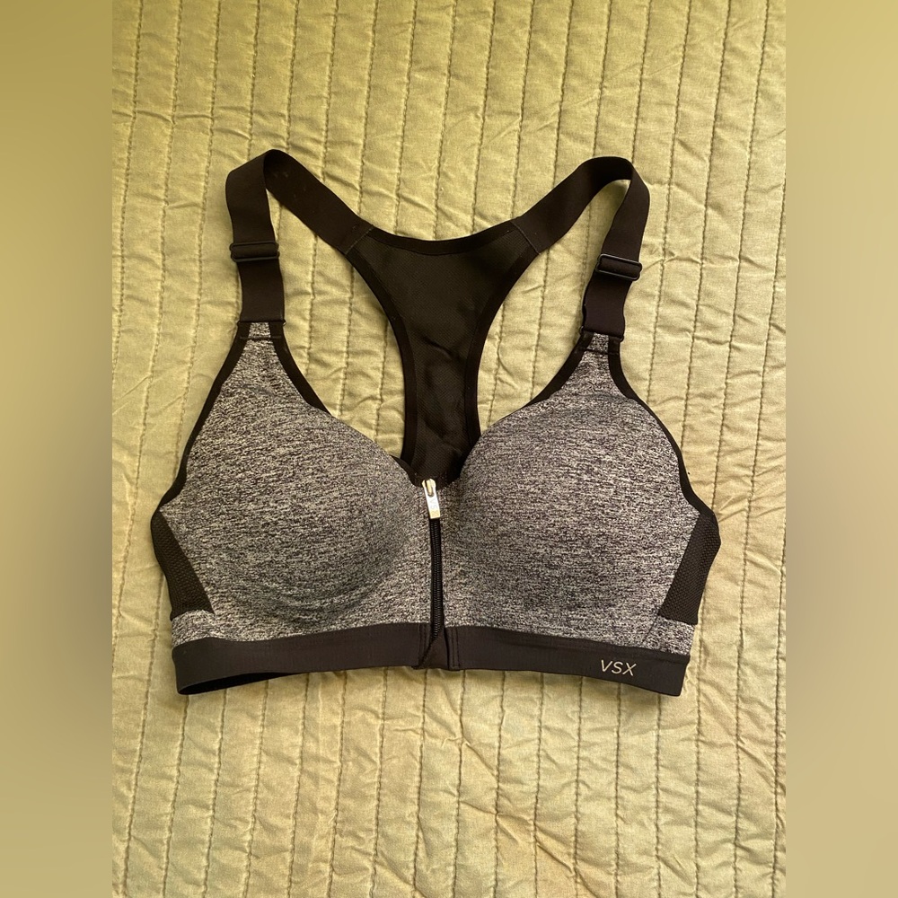 Victoria’s Secret VSX Women's Gray High Impact Sports Bra